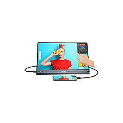 ASUS Zenscreen Touch Portable Monitor Speakers 1920x1080 60hz 15.6in Tch Micro Hdmi Usbc Dark Grey (MB16AMT)