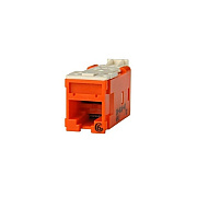 Leviton Hdjack,cat6,clarity,t568a/b,org (HDJ643)