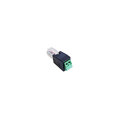 Obsidian Integrations Rj11 To 2 Position Screw Terminal Adapte (NVRJ11A2P)