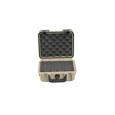 SKB Cases Iseries Pistol Case, Layered Foam, Deser (3I09074TL)