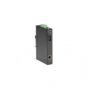 Black Box Gigabit Ethernet Industrial Media Converter 10/100/1000-mbps Copper - 1000-mbps Singlemode Fiber,1310nm,10km,sc,gsa,taa (LGC282A)