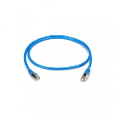 Black Box Cat5e 100-mhz Snagless Solid Ethernet Patch Cable - Shielded (s/ftp), Cmp Plenum (rj45 M/m), Blue, 150-ft. (45.6-m), Taa (EVNSL173BL-0150)