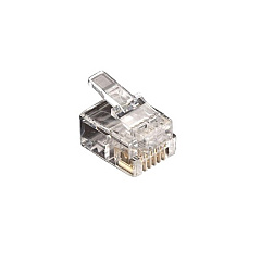 Black Box Rj11 Modular Plug - Unshielded, 6-wire, 25-pack, Gsa, Taa (FMTP61125PAK)