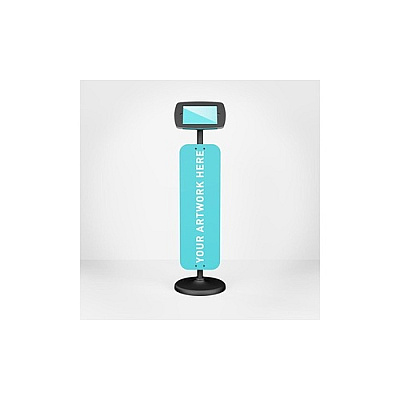 Bouncepad North America Bouncepad Extras Printed Front Board For Floorstanding (black Brackets) (EXTBFB2B)