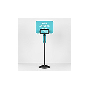 Bouncepad North America Bouncepad Extras Printed Placard Board For Floorstanding (black Brackets) (EXTBPB2B)