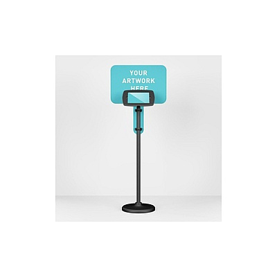 Bouncepad North America Bouncepad Extras Printed Placard Board For Floorstanding (black Brackets) (EXTBPB2B)