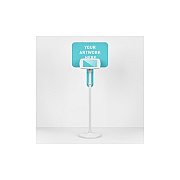Bouncepad North America Bouncepad Extras Printed Placard Board For Floorstanding (white Brackets) (EXTBPB2W)