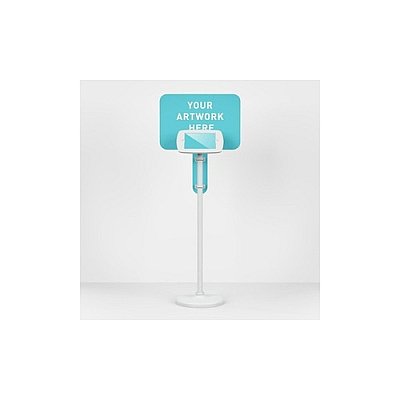 Bouncepad North America Bouncepad Extras Printed Placard Board For Floorstanding (white Brackets) (EXTBPB2W)