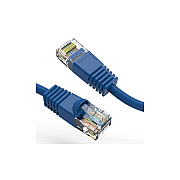 Axiom 6-inch Cat6 Cable W/boot (blue) (C6MBB6INAX)