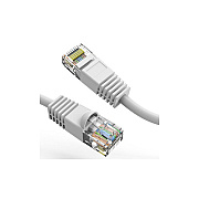 Axiom 6-inch Cat6 Cable W/boot (white) (C6MBW6INAX)