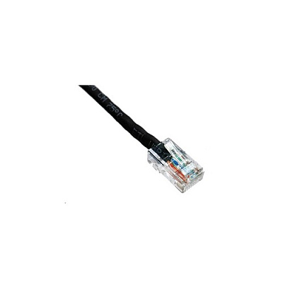 Axiom 6-inch Cat6 Cable No-boot (black) (C6NBK6INAX)