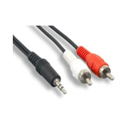 Axiom 3.5mm Stereo To 2 X Rca Cable 12ft (MJMRCAM12FTAX)