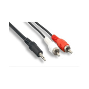 Axiom 3.5mm Stereo To 2 X Rca Cable 50ft (MJMRCAM50FTAX)