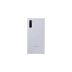 Samsung Note10 Silicone Cvr, Slvr (EFPN970TSEGUS)