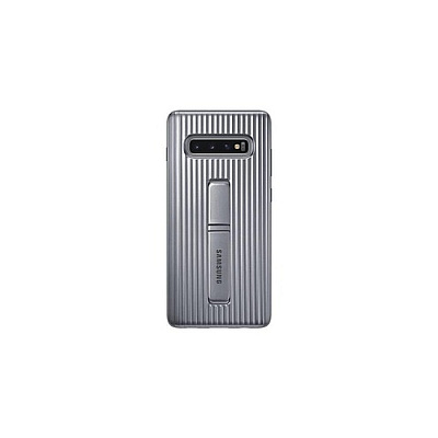 Samsung Gs10 + Rgd Prot Stndg Cvr, Slvr (EFRG975CSEGUS)