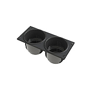 Precision Mounting Technologies Dual Cupholder Plate W/cups 4 (AS4.C501.016)