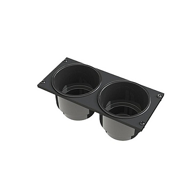 Precision Mounting Technologies Dual Cupholder Plate W/cups 4 (AS4.C501.016)
