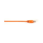 Black Box Cat6 250-mhz Molded Snagless Stranded Ethernet Patch Cable,unshielded(utp),cm Pvc(rj45m/m),orange,10-ft.(3.0-m),10-pack (CAT6PC010OR10PAK)