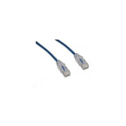 Enet Solutions Cat6 Blue 35ft Slim Clear Booted Cable (C6BLSCB35ENC)