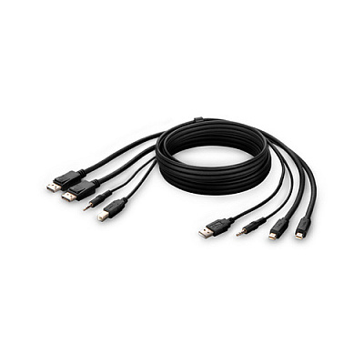 Belkin Taa 2 Mdp To Dp/usb/aud Cbl, Vid M/m; Us (F1DN2CCBLMP6T)