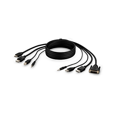Belkin Taa (1) Dvi To Hdmi (1) Dp To Dp/usb/aud (F1DN2CCDHPP6T)