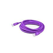 Add-On 25ft Rj-45 M/m Purple Cat6a Patch Cbl (ADD25FCAT6APETA)