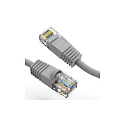 Axiom 35ft Cat6 Cable W/boot (gray) (C6MBG35AX)