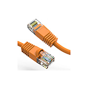 Axiom 18-inch Cat6 Cable W/boot (orange) (C6MBO18INAX)
