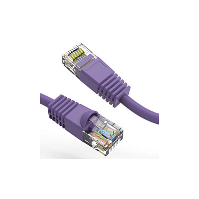 Axiom 35ft Cat6 Cable W/boot Purple (C6MBP35AX)