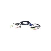 Aten 6 Ft. Usb Vga To Dvi-a Kvm Cable (2L7DX2U)