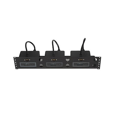 Skout Cybersecurity Server Bracket, 2u For 3 H Chassis,9 I/o (2610020001)