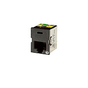 Leviton Tj,cat6a, Blrty, T568a/b, Blk (TJ6A00)