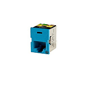 Leviton Tj,cat6a, Blrty, T568a/b, Blu (TJ6A36)