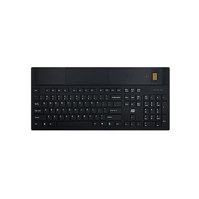 Key Source International 104 Usb Kb W/bio (1700FFFB)