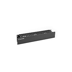 Black Box Horizontal It Rackmount Cable Manager - 2u, 19", Single-sided, Black, Gsa, Taa (RMT102AR4)