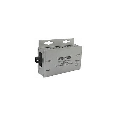 Hanwha Vision Mini Media Fiber Converter (a), Mm (TMCFSCM1ACMA)