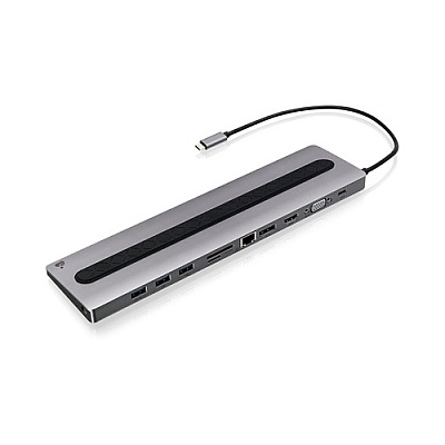 Iogear 100 Usb-c 4k Ultra-slim Station (GUD3C02B)