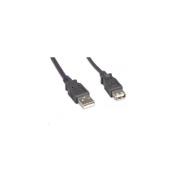 Enet Solutions Usb 2.0 A (m-f) 15ft Black Ext. Cable (USB2.0MAFA-15F)
