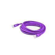 Add-On 3ft Rj-45 M/m Purple Cat6a Utp Patch Cbl (ADD3FCAT6ANBPE)