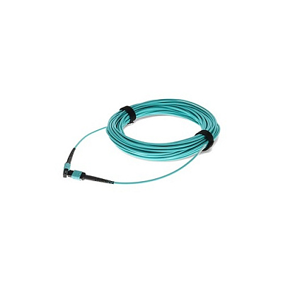 Add-On 15m Mpo F/f Om4 Aqua Fiber Patch Cbl (ADDMPOMPO15M5OM4P)