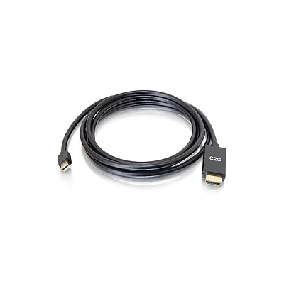 C2G 10ft Mdp To Hdmi 4k Passive Black (54437)