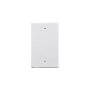 Monoprice 1-gang Blank Wall Plate_ White (34491)