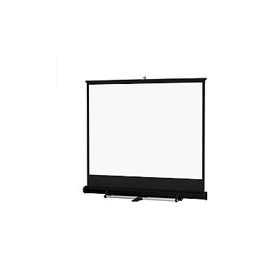 DA-Lite Screen Model C Floor 120d Mw Cpt Blk (98044)