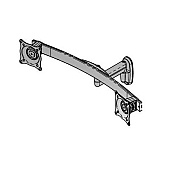 Chief Manufacturing Wall Mt, Array, Single Arm (KWS220B)