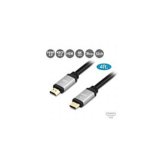 SIIG 4k60hz High Speed Hdmi Cable - 4ft (CBH20S11S1)