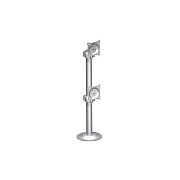 Chief Manufacturing Vertical Dual Array Slvr Grommet Mount (KTG230S)