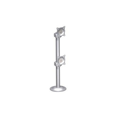 Chief Manufacturing Vertical Dual Array Slvr Grommet Mount (KTG230S)