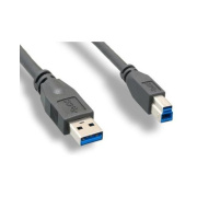 Axiom Usb Type-b Cable M/f 10ft (USB3ABMM10AX)