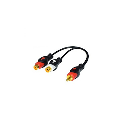 Weltron Rca Male To (2) Rca Female (44342)
