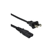 Weltron Nema 1-15p To Iec C7 15ft Power Cord (AC11110A115BK)